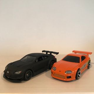 レクサス RC F GT3  トヨタ スープラ  ホットウィール  セット(ミニカー)