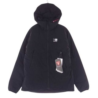 カリマー(karrimor)のKarrimor カリマー ダウンジャケット 101504 insulation LT hoodie インサレーション LT フーディ 中綿プリマロフト ジャケット ブラック系 S【極上美品】【中古】(その他)