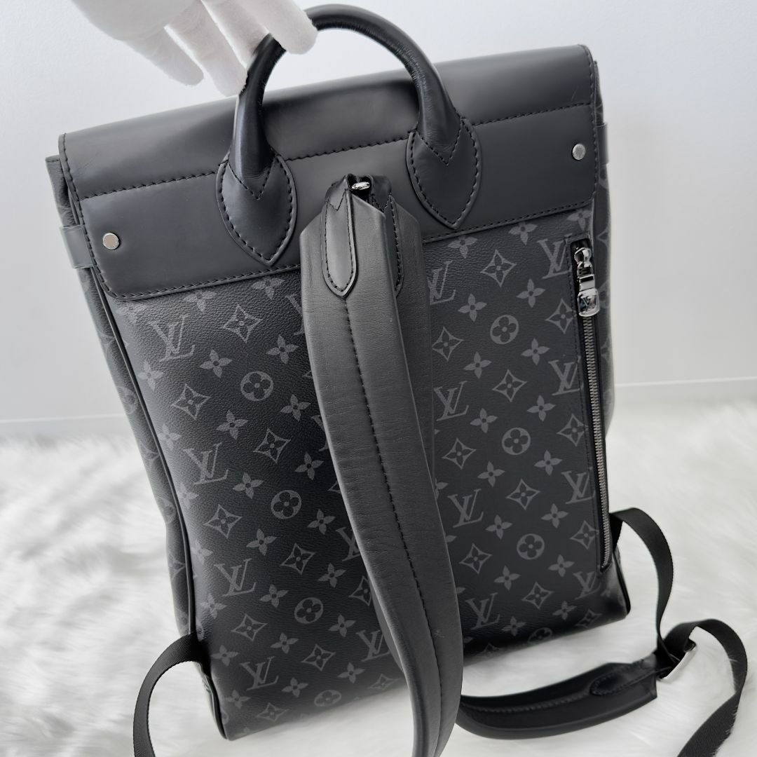 LOUIS VUITTON(ルイヴィトン)の【超極美品】ルイヴィトン　モノグラムエクリプス　スティーマー　バックパック メンズのバッグ(バッグパック/リュック)の商品写真