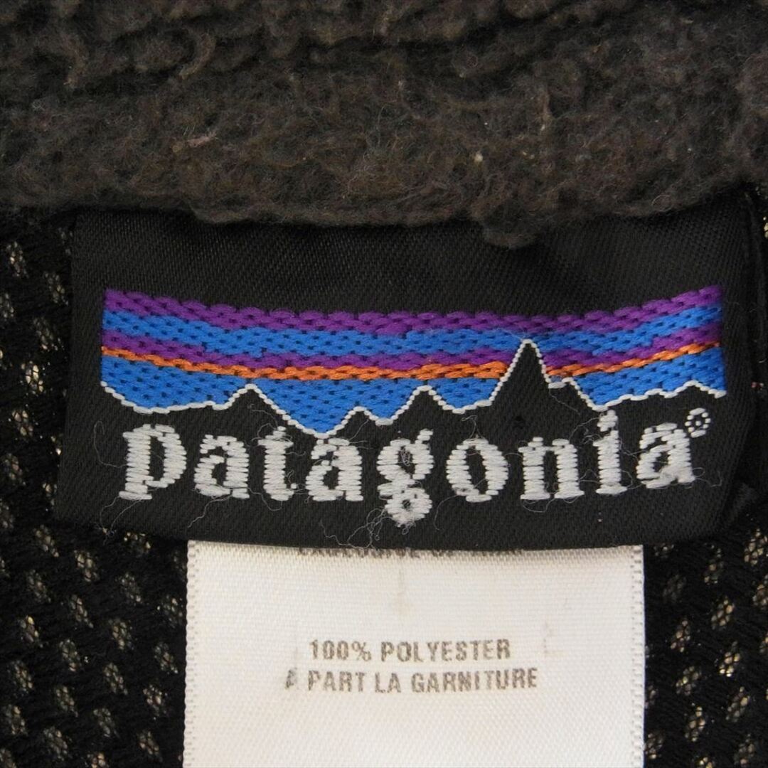 patagonia(パタゴニア)のpatagonia パタゴニア ジャケット 07AW 23055 07年製 メキシコ製 Classic Retro X Jacket クラシック レトロ X フリース ジャケット チャコールグレー系 S【中古】 メンズのジャケット/アウター(その他)の商品写真
