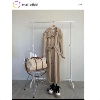 アマイル(AMAIL)のAMAIL  Bulky long 2way trench(トレンチコート)