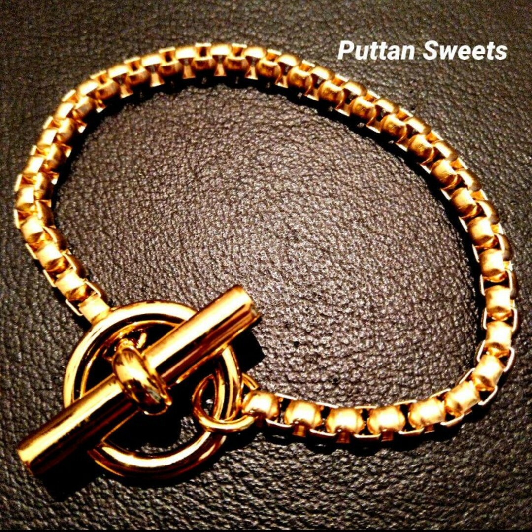 【Puttan Sweets】ベネチアンチェーンブレスレット418 メンズのアクセサリー(ブレスレット)の商品写真