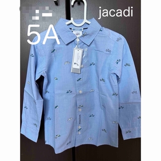 ジャカディ(Jacadi)のjacadi ☆新品プリント入りシャツ5A(Tシャツ/カットソー)