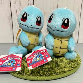 ポケモン(ポケモン)のポケットモンスター しっぽみてみて！ ぬいぐるみ ゼニガメ 2個セット(ぬいぐるみ)