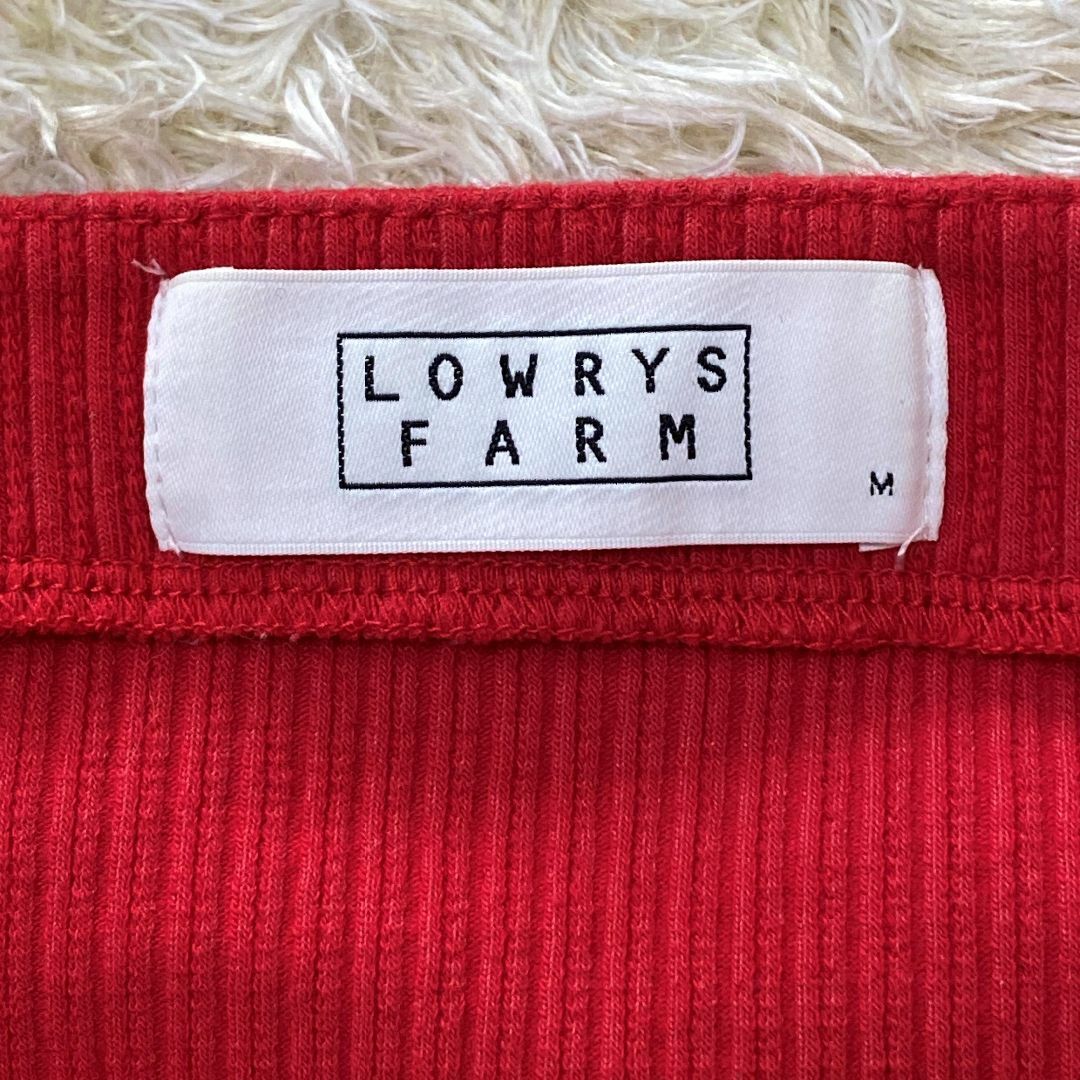 LOWRYS FARM(ローリーズファーム)のローリーズファーム レディース スクエアネックカットソー レディースのトップス(カットソー(半袖/袖なし))の商品写真