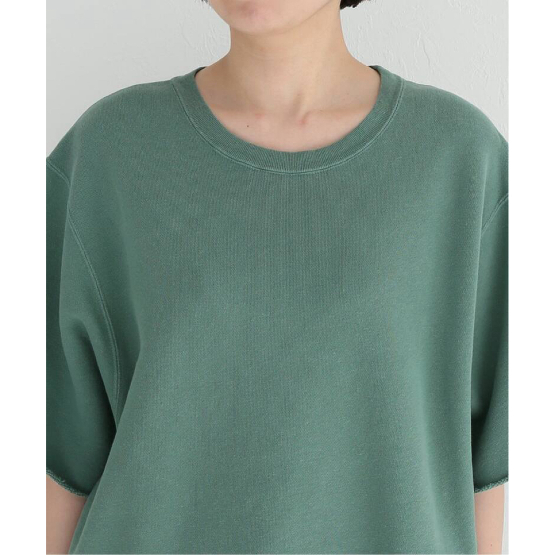 L'Appartement DEUXIEME CLASSE(アパルトモンドゥーズィエムクラス)のREMI RELIEF Cut off sleeve sweat レディースのトップス(トレーナー/スウェット)の商品写真