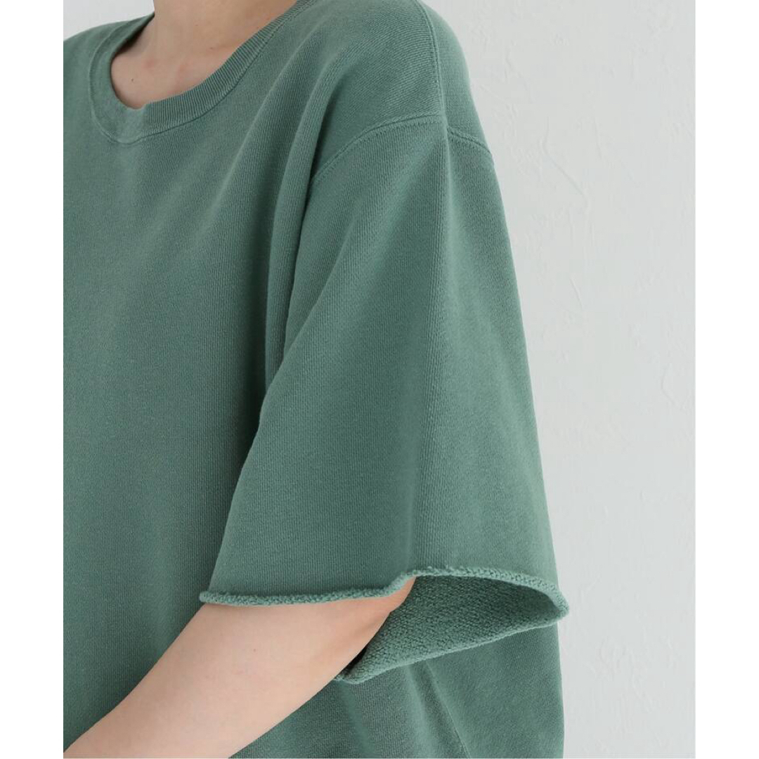 L'Appartement DEUXIEME CLASSE(アパルトモンドゥーズィエムクラス)のREMI RELIEF Cut off sleeve sweat レディースのトップス(トレーナー/スウェット)の商品写真