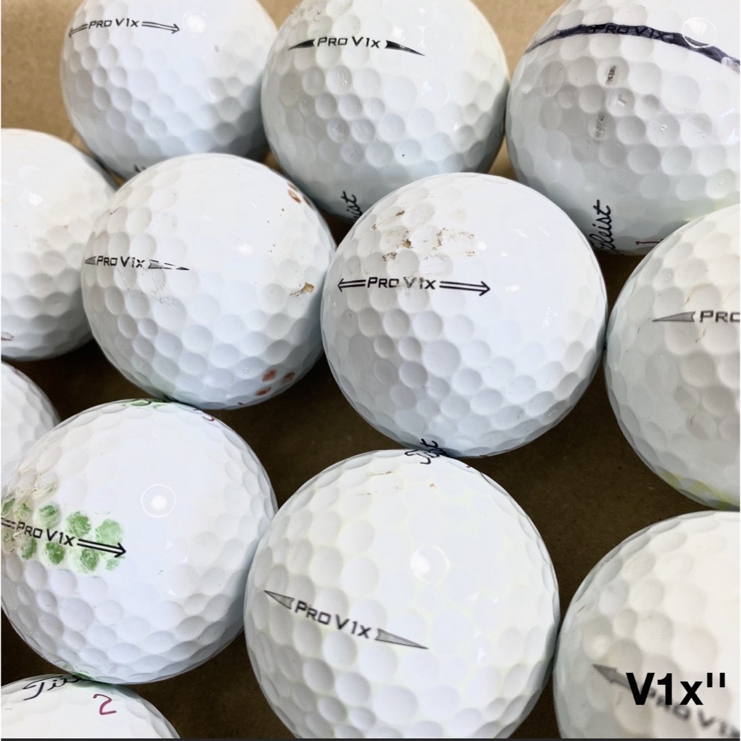 Titleist(タイトリスト)の★超特価★タイトリスト PRO V1x 20球 プロV1x ゴルフボール スポーツ/アウトドアのゴルフ(その他)の商品写真