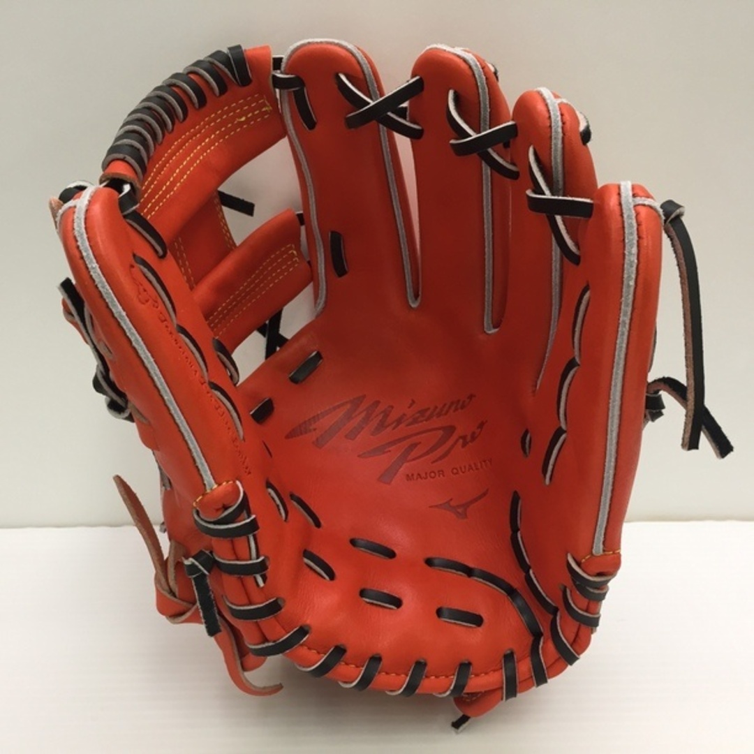 中古品 ミズノ MIZUNO ミズノプロ 硬式 内野手用グローブ 1AJGH10803 9759 スポーツ/アウトドアの野球(グローブ)の商品写真