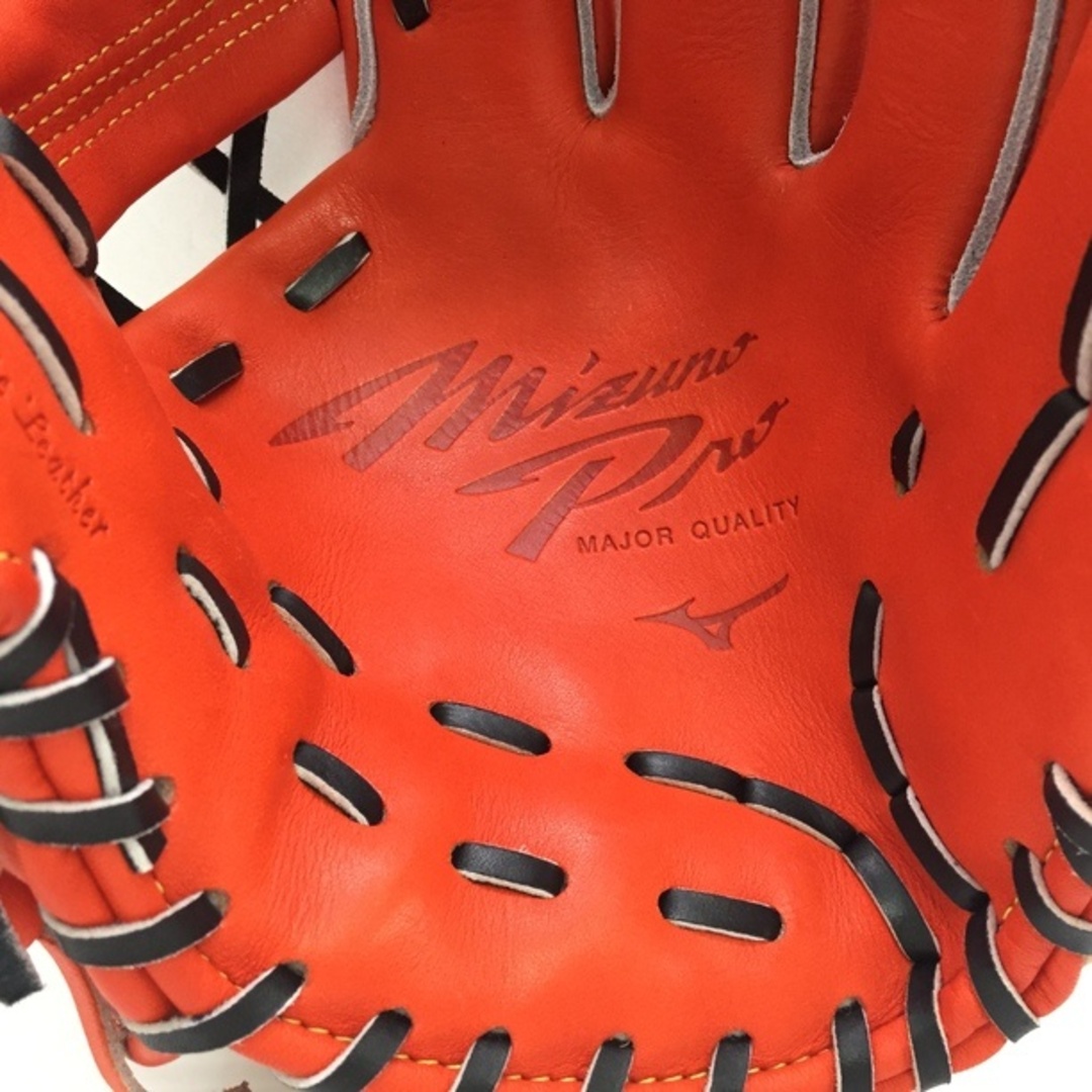 中古品 ミズノ MIZUNO ミズノプロ 硬式 内野手用グローブ 1AJGH10803 9759 スポーツ/アウトドアの野球(グローブ)の商品写真