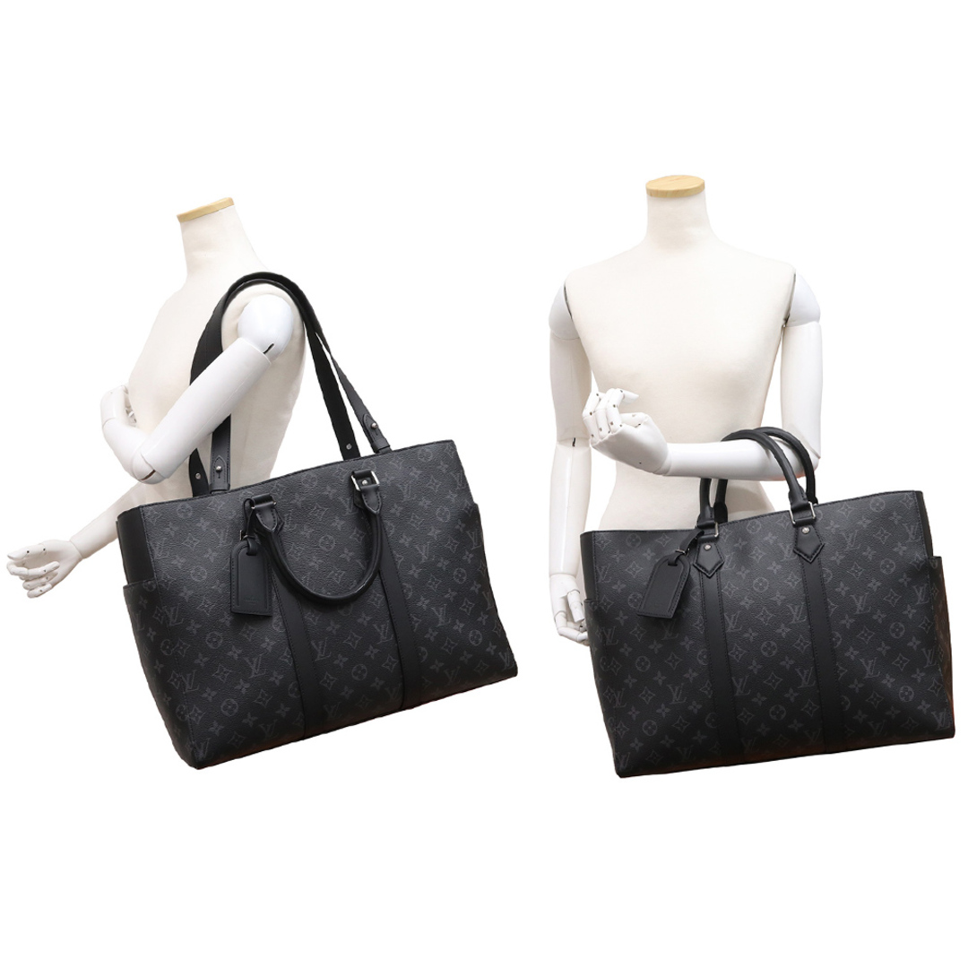 LOUIS VUITTON(ルイヴィトン)のルイ ヴィトン サックプラ 24H ショルダー ハンドバッグ 2WAY  モノグラム エクリプス ブラック 黒 シルバー金具 M46451 LOUIS VUITTON（未使用　展示品） レディースのバッグ(ハンドバッグ)の商品写真