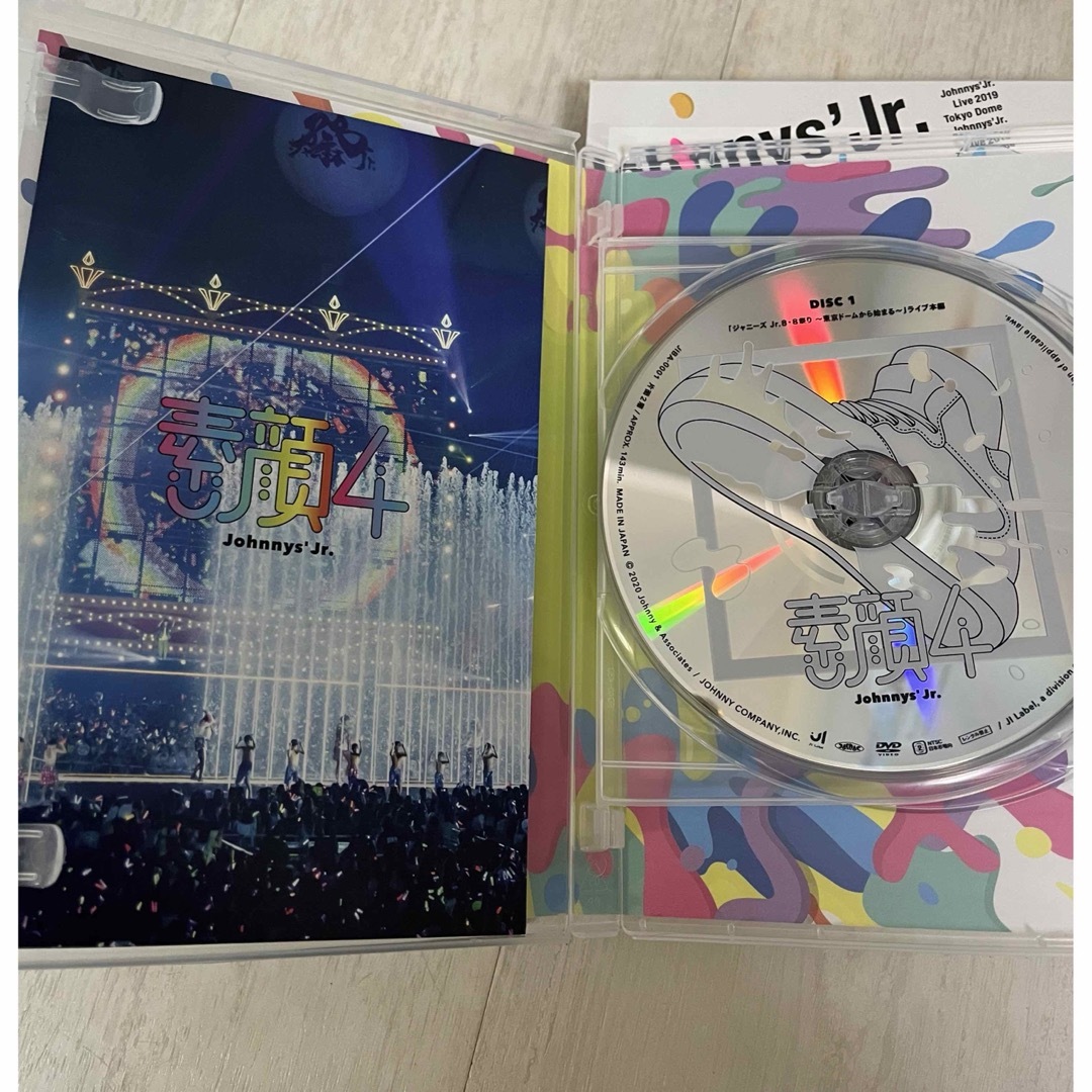 素顔4　ジャニーズJr．盤 DVD エンタメ/ホビーのDVD/ブルーレイ(ミュージック)の商品写真