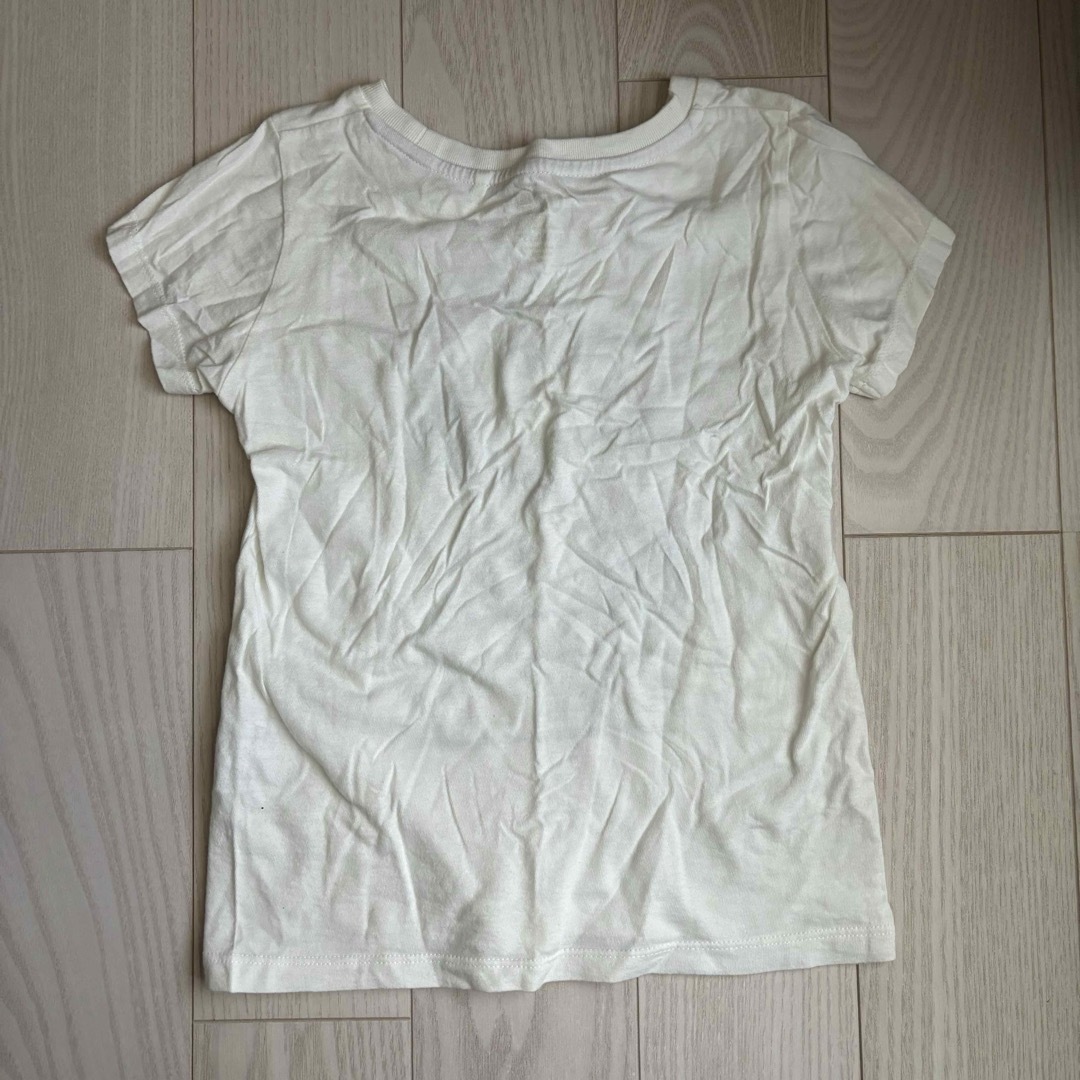 UNIQLO(ユニクロ)のＴシャツ(キッズ110cm) キッズ/ベビー/マタニティのキッズ服女の子用(90cm~)(Tシャツ/カットソー)の商品写真