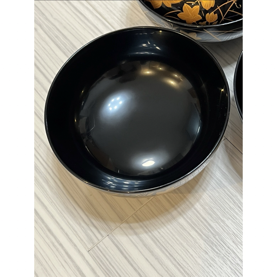 輪島塗 秋草蒔絵 煮物椀 5客 桐箱入 五客揃 蒔絵 漆器 輪島塗 秋草蒔絵 煮物椀 5客 桐箱入 五客揃 蒔絵 漆器
