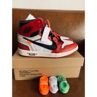 ナイキ(NIKE)のOFF-WHITE AIR JORDAN 1 CHICAGE THE TEN(スニーカー)