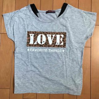 Tシャツ　150cm   ヒョウ柄(Tシャツ/カットソー)