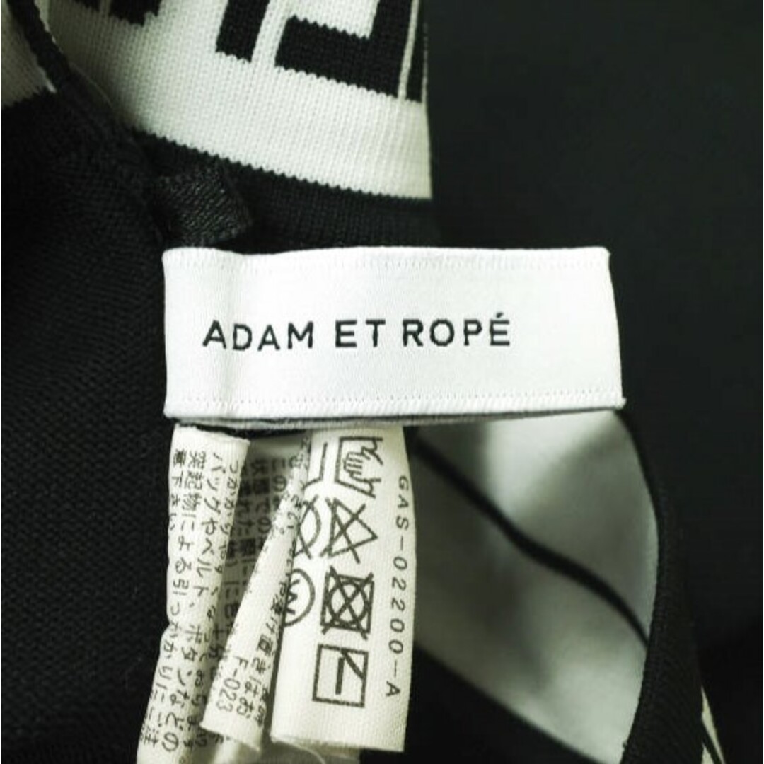 Adam et Rope'(アダムエロぺ)のADAM ET ROPE アダムエロペ 22SS サステナブル エコペットロゴサイクルパンツ GAS02200 Free BLACK ショーツ ボトムス【中古】【ADAM ET ROPE】 レディースのパンツ(ショートパンツ)の商品写真