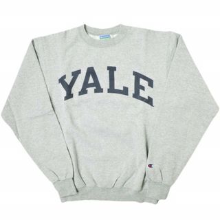 チャンピオン(Champion)のChampion チャンピオン US企画 ECO FLEECE YALE SWEATSHIRTS 裏起毛 イェール大学 カレッジスウェット CS1220-930 S グレー トレーナー プルオーバー トップス【中古】【Champion】(スウェット)