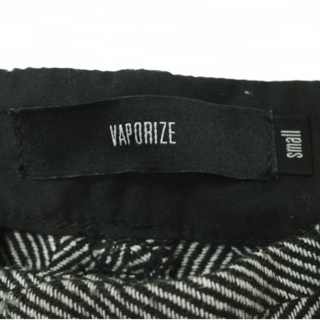 VAPORIZE(ヴェイパライズ)のVAPORIZE ヴェイパライズ 23AW Herringbone Wide Slacks ヘリンボーンワイドスラックス 11-24-1270-052 S グレー パンツ BEAMS ボトムス【中古】【VAPORIZE】 メンズのパンツ(スラックス)の商品写真