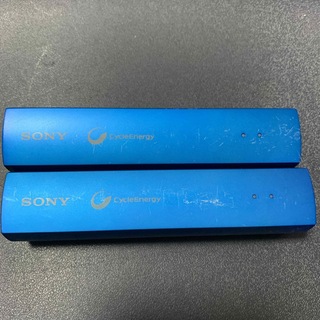 【SONY】 2個セット 未使用 モバイルバッテリー 本体のみ