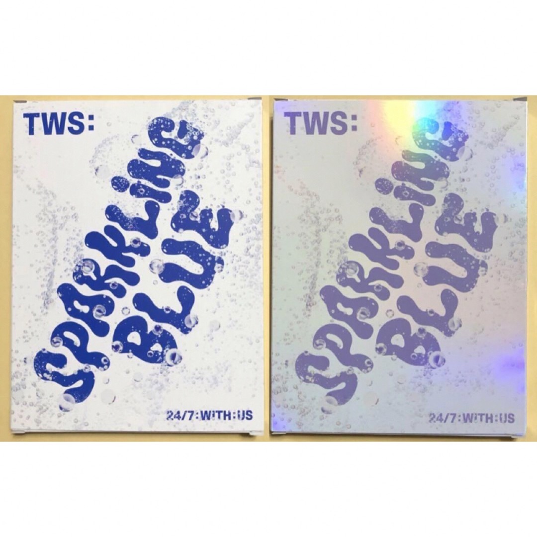 TWS Sparkling Blue 韓国盤 アルバム CD トレカ 2枚セット エンタメ/ホビーのCD(K-POP/アジア)の商品写真