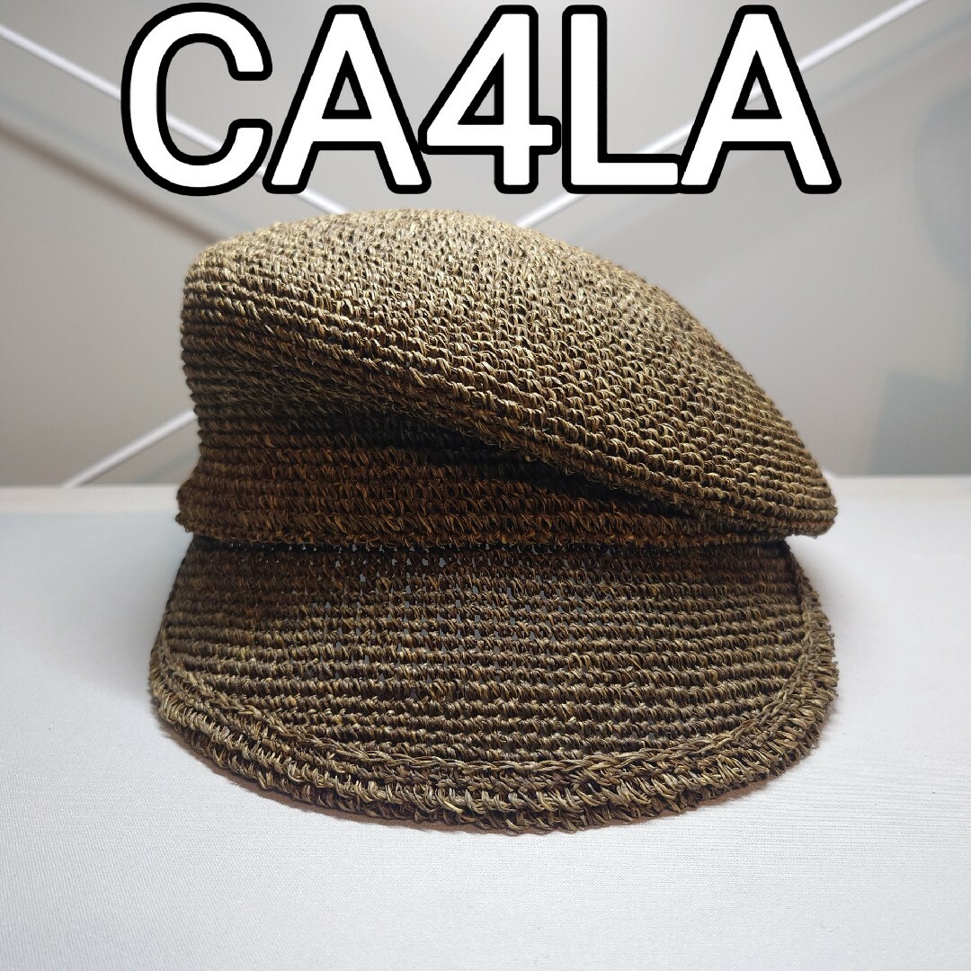 CA4LA - 【CA4LA】キャスケット HUMANの通販 by ぺぺ's shop CA4LA - 【CA4LA】キャスケット HUMANの通販 by ぺぺ's shop
