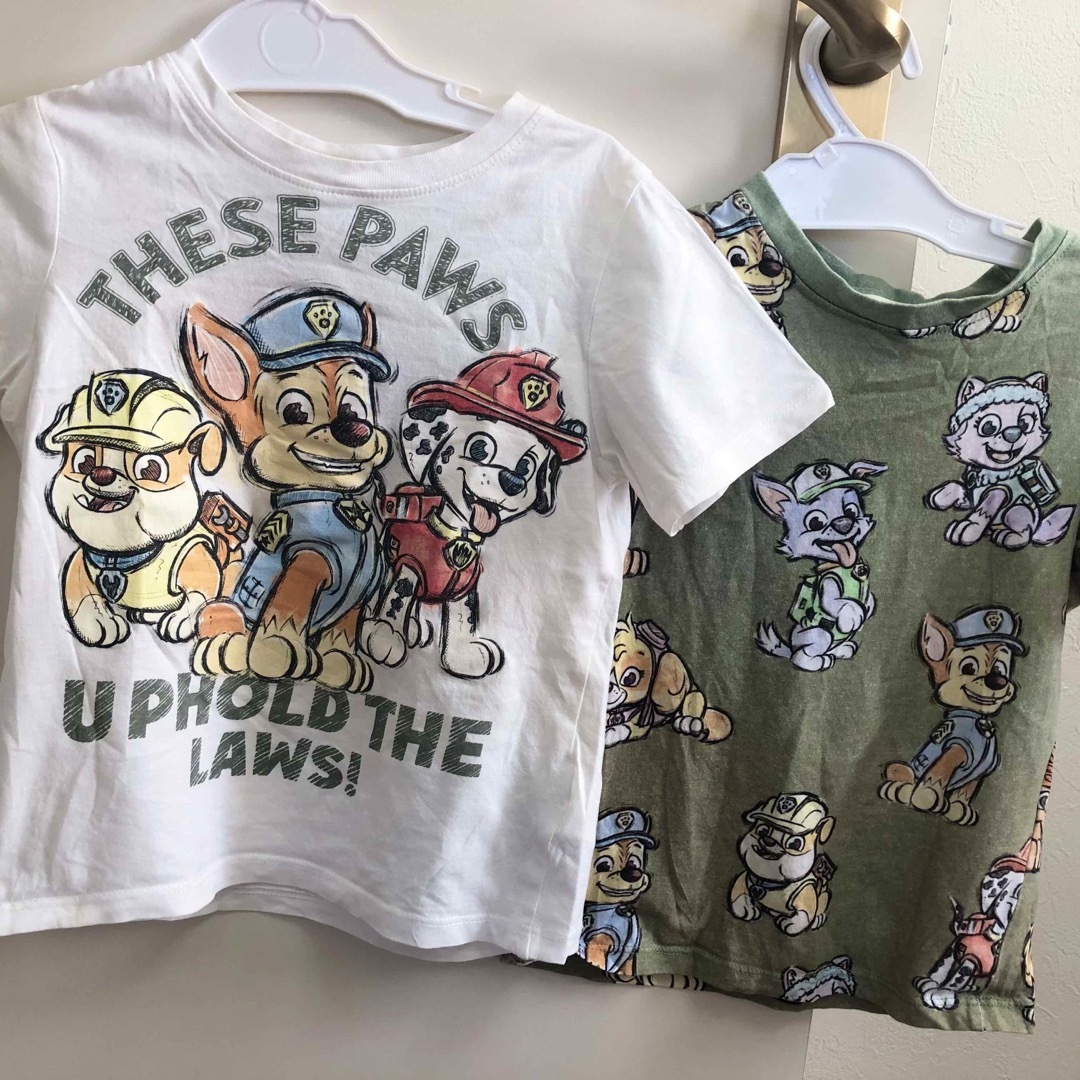 H&M(エイチアンドエム)のパウパトロール　Tシャツ 2枚セット キッズ/ベビー/マタニティのキッズ服男の子用(90cm~)(Tシャツ/カットソー)の商品写真