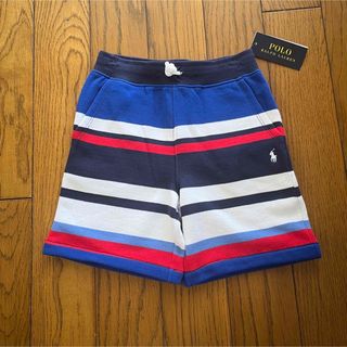 ポロラルフローレン(POLO RALPH LAUREN)のRalph Lauren新品キッズ用裏起毛スウェットショートパンツ　120(パンツ/スパッツ)