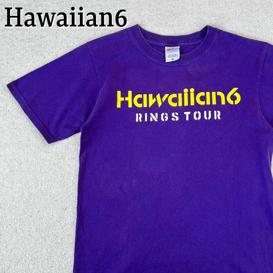 hawaiian6 RINGS ツアー ライブ Tシャツ メロコア パープル S メンズのトップス(Tシャツ/カットソー(半袖/袖なし))の商品写真