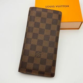 ルイヴィトン(LOUIS VUITTON)の【超極美品】ルイヴィトン　ダミエ　ポルトフォイユブラザ(長財布)