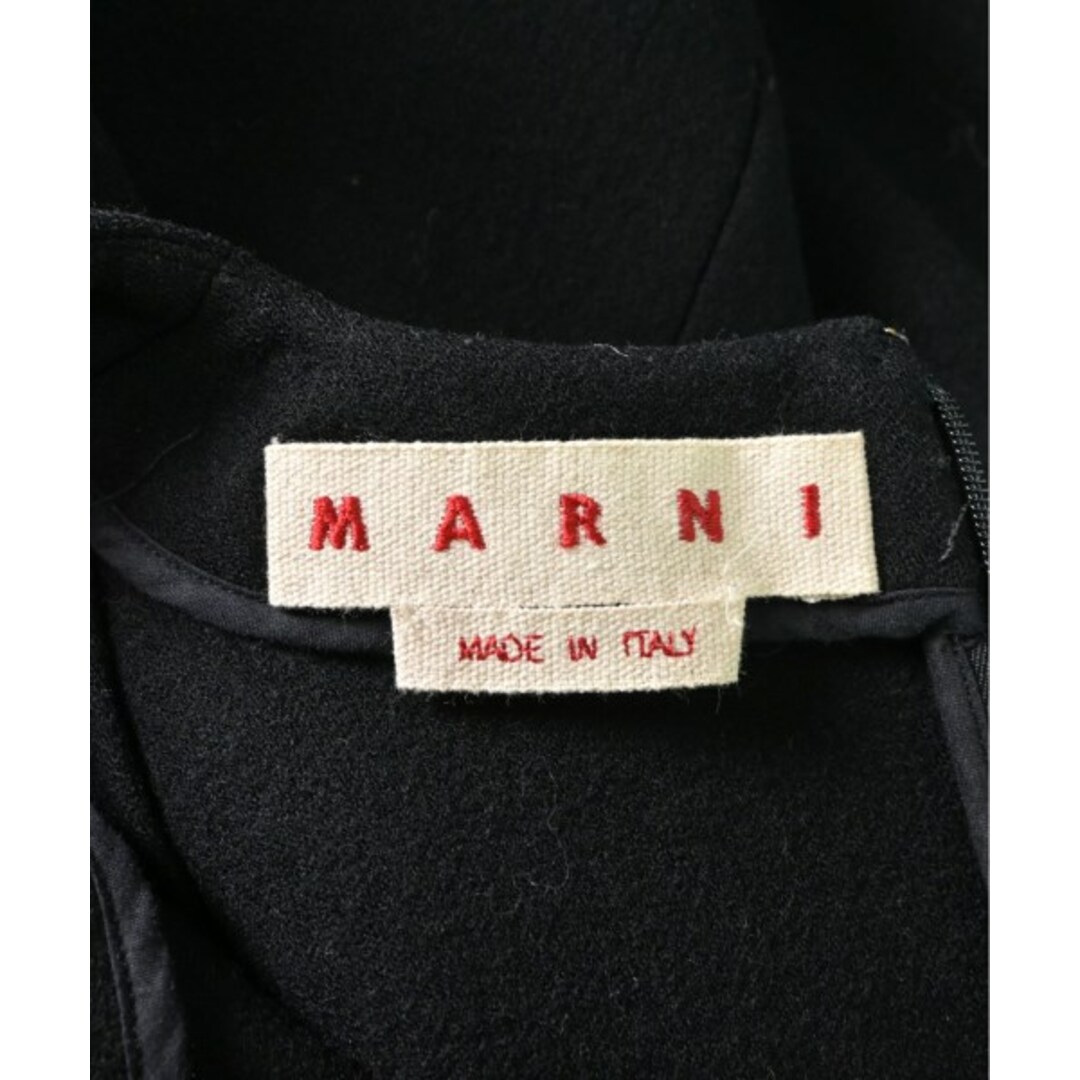 Marni(マルニ)のMARNI マルニ ワンピース 38(S位) 黒 【古着】【中古】 レディースのワンピース(ひざ丈ワンピース)の商品写真