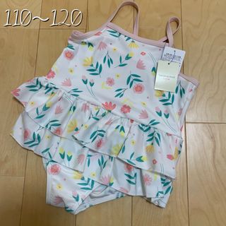 サマンサモスモス(SM2)の新品 サマンサモスモス ラーゴム ワンピース 水着 110 120 女の子(水着)