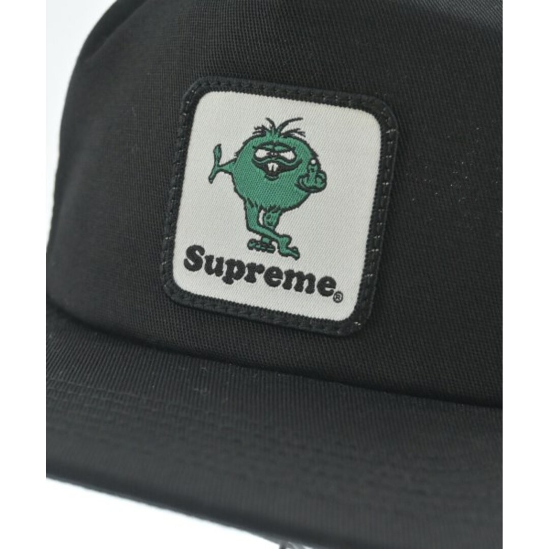 Supreme(シュプリーム)のSupreme シュプリーム キャップ - 黒 【古着】【中古】 メンズの帽子(キャップ)の商品写真