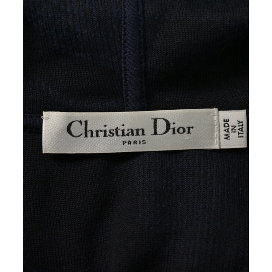 Christian Dior(クリスチャンディオール)のChristian Dior パーカー S 紺x黒系(総柄) 【古着】【中古】 レディースのトップス(パーカー)の商品写真