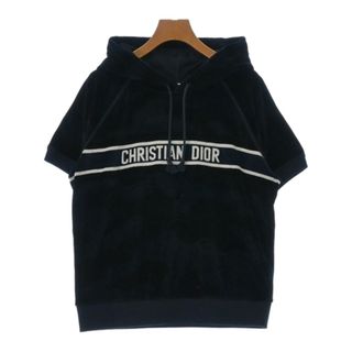 Christian Dior - Christian Dior パーカー S 紺x黒系(総柄) 【古着】【中古】