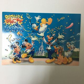 ディズニー(Disney)のドナルドワッキーキングダム　ポストカード(キャラクターグッズ)