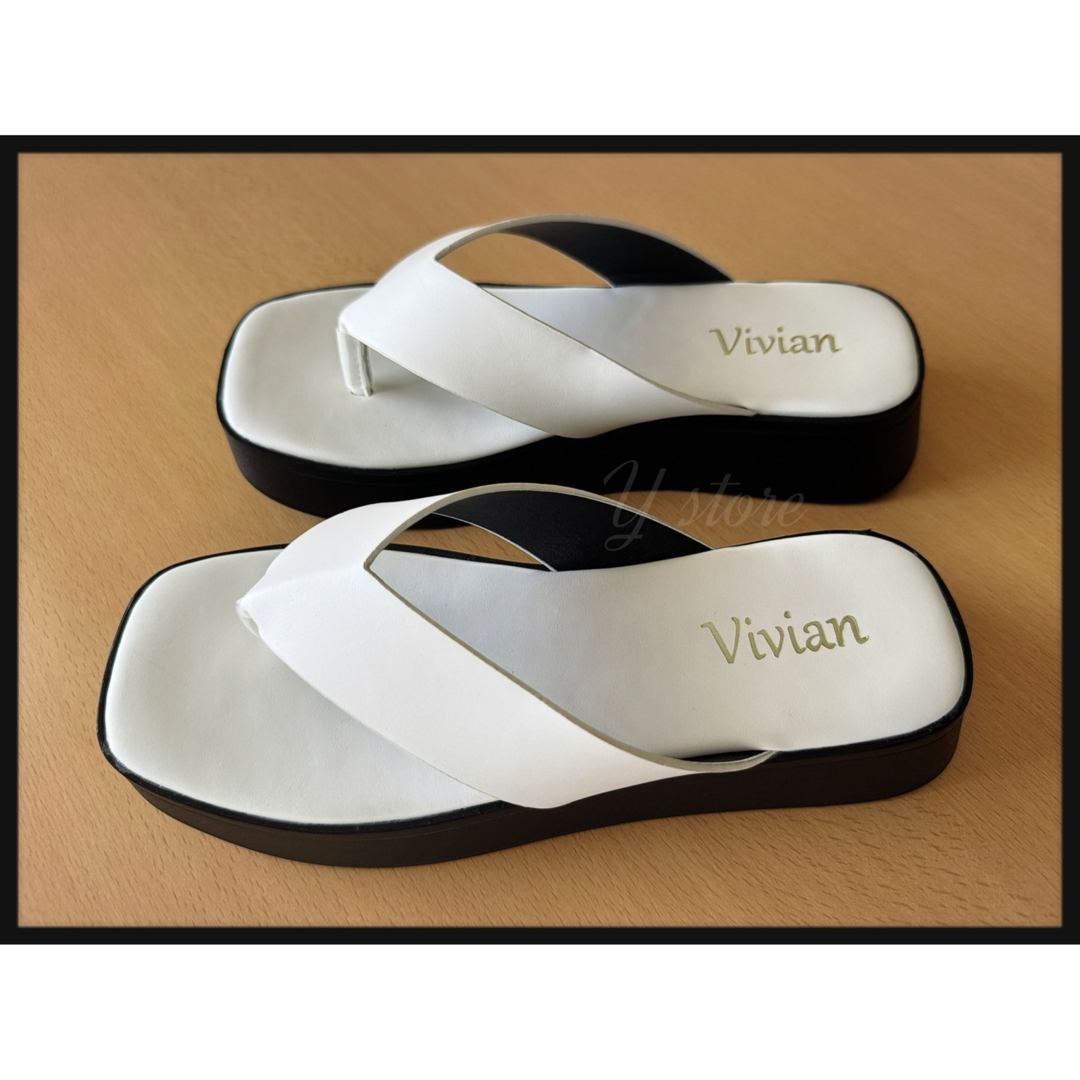VIVIAN(ヴィヴィアン)のVivian 厚底トングサンダル レディースの靴/シューズ(サンダル)の商品写真