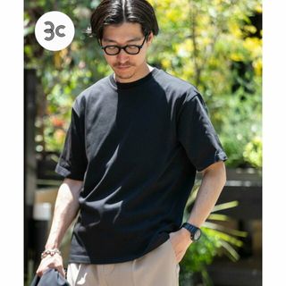 アーバンリサーチアイテムズ(URBAN RESEARCH ITEMS)の【BLK】USAコットン 接触冷感 シルケットT-shirts(Tシャツ/カットソー(半袖/袖なし))