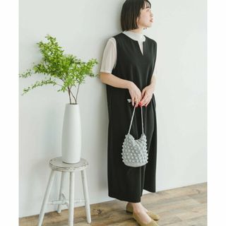 アーバンリサーチアイテムズ(URBAN RESEARCH ITEMS)の【OFF×BLK】シアーカット*ジャンスカセット(ロングワンピース/マキシワンピース)