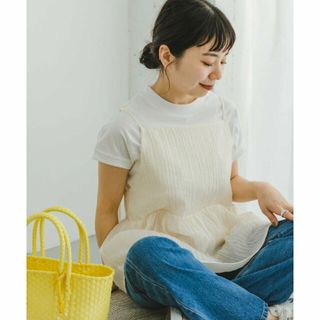 アーバンリサーチアイテムズ(URBAN RESEARCH ITEMS)の【L.BEG】フレンチTシャツ*キャミセット(カットソー(長袖/七分))