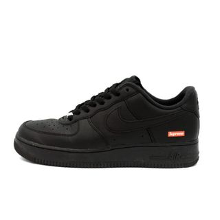 ナイキ(NIKE)のナイキ NIKE × シュプリーム Supreme ■ 【 AIR FORCE 1 LOW BLACK CU9225 001 】 エア フォース 1 ロー ブラック スニーカー　f21672(スニーカー)