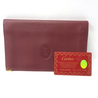 カルティエ(Cartier)のカルティエ 長財布
 二つ折り マストライン Ft602022 中古(財布)