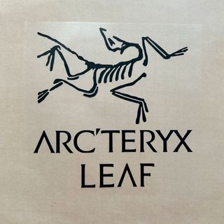 アークテリクス(ARC'TERYX)のARC'TERYXLEAFアークテリクス ステッカー　　◆グロスブラック◆黒◆(その他)