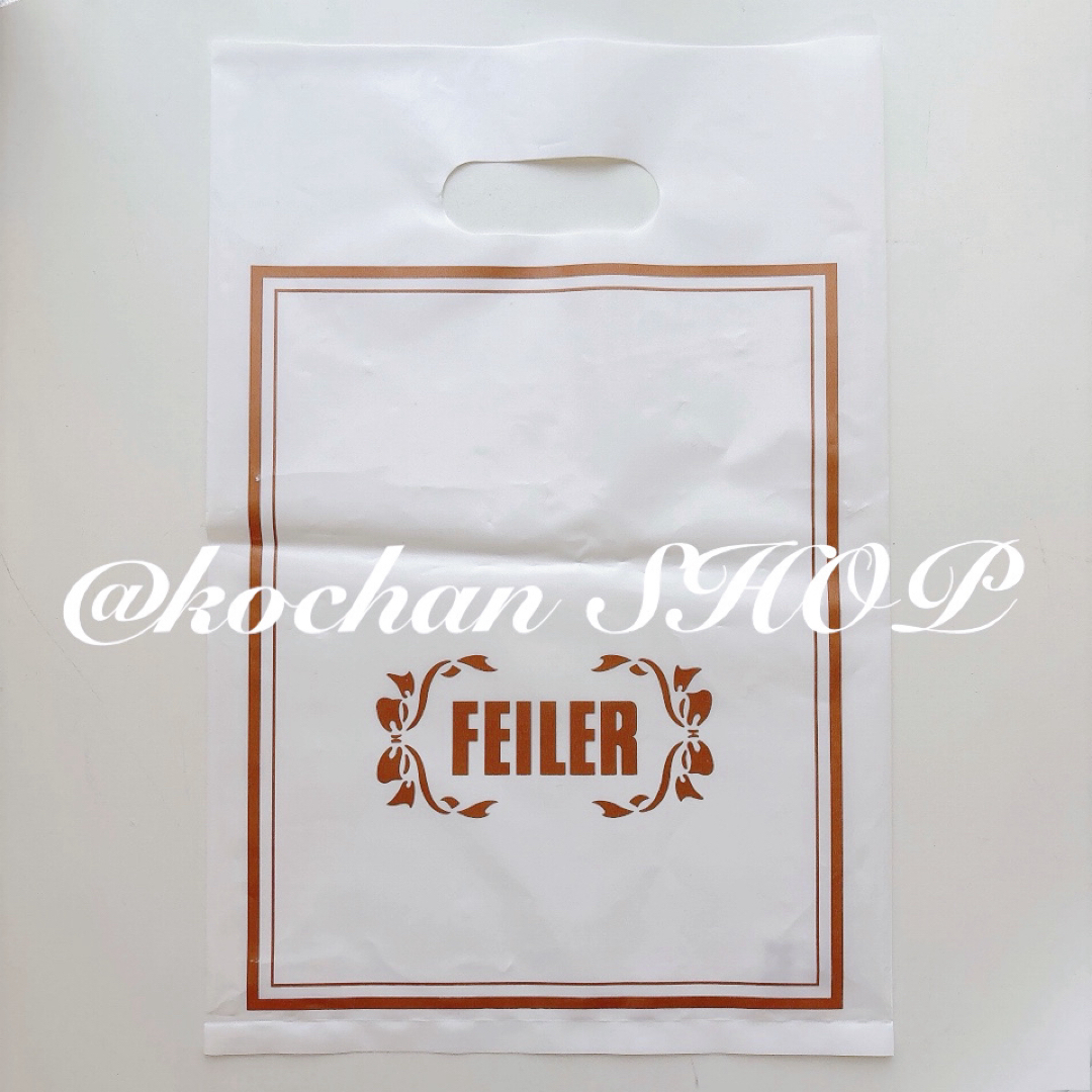 FEILER(フェイラー)のFEILER フェイラー 空箱 ショッパー ギフトボックス ショップ袋  レディースのバッグ(ショップ袋)の商品写真