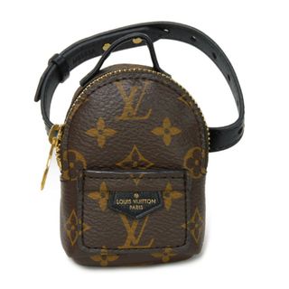 ルイヴィトン(LOUIS VUITTON)のLOUIS VUITTON ルイ・ヴィトン ブラスレ パーティー パームスプリング ミニチュア バックパック デイパック LVロゴ フラワー マロン ノワール ブラウン ブラック 現行 モノグラム ブレスレット M6563A(ブレスレット/バングル)