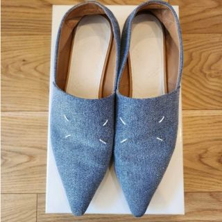 マルタンマルジェラ(Maison Martin Margiela)のMaison Margiela　フラットシューズ　箱・保存袋あり　マルジェラ(ハイヒール/パンプス)