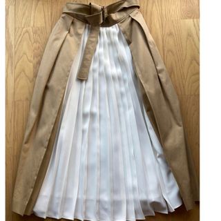 アルアバイル(allureville)の【新品】アルアバイル のロングコットンスカート/bshop/ダントン/マカフィー(ロングスカート)