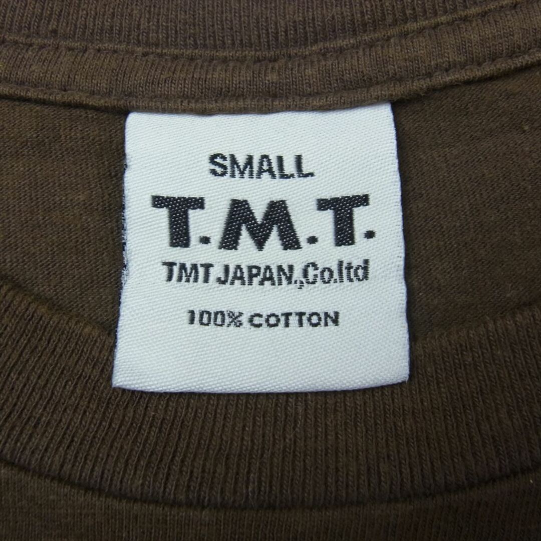 TMT(ティーエムティー)のTMT ティーエムティー JOIN THE TMT プリント 半袖 Tシャツ ブラウン系 S【中古】 メンズのトップス(シャツ)の商品写真