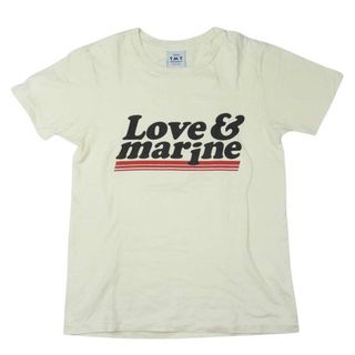 ティーエムティー(TMT)のTMT ティーエムティー LOVE MARINE 半袖 Tシャツ ベージュ系 S【中古】(シャツ)