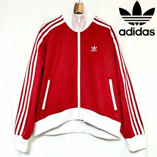 アディダス(adidas)のadidas BECKENBAUER TT 復刻　レッド XS(ブルゾン)